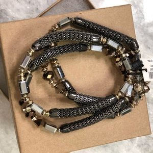 NWT White House Black Market Elastic Bracelets